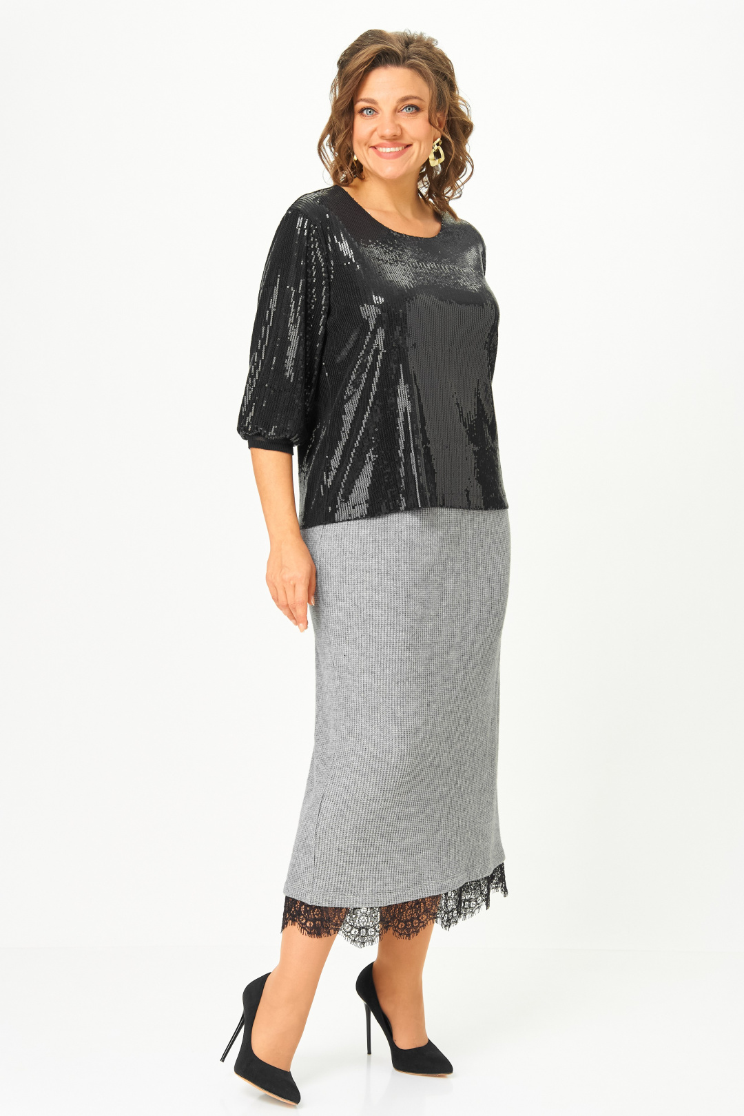 Блузка ANDINA CITY 3017-25 - фото 3