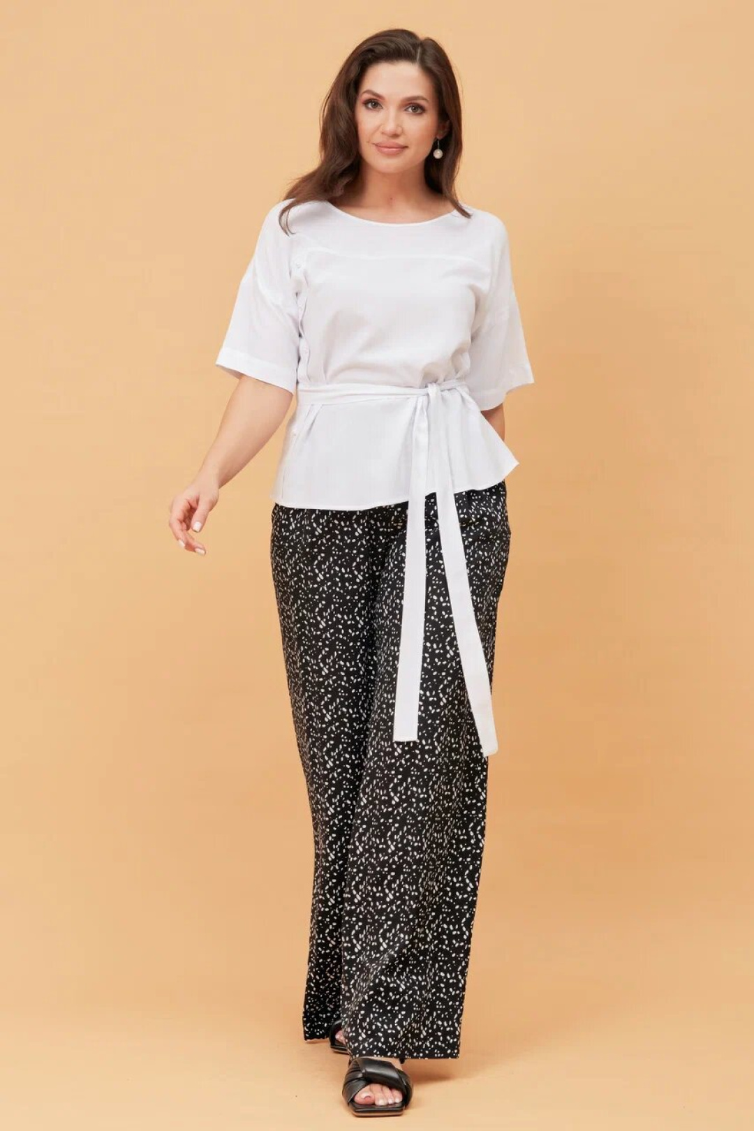 Блузка ANDINA CITY 5016 белый - фото 3