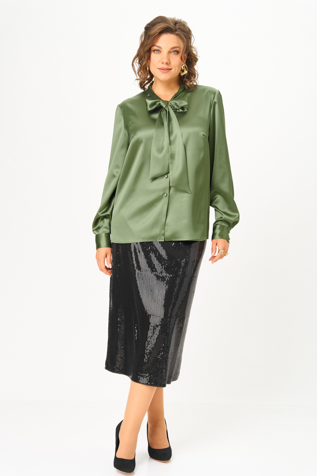 Блузка ANDINA CITY 5042-25 - фото 3