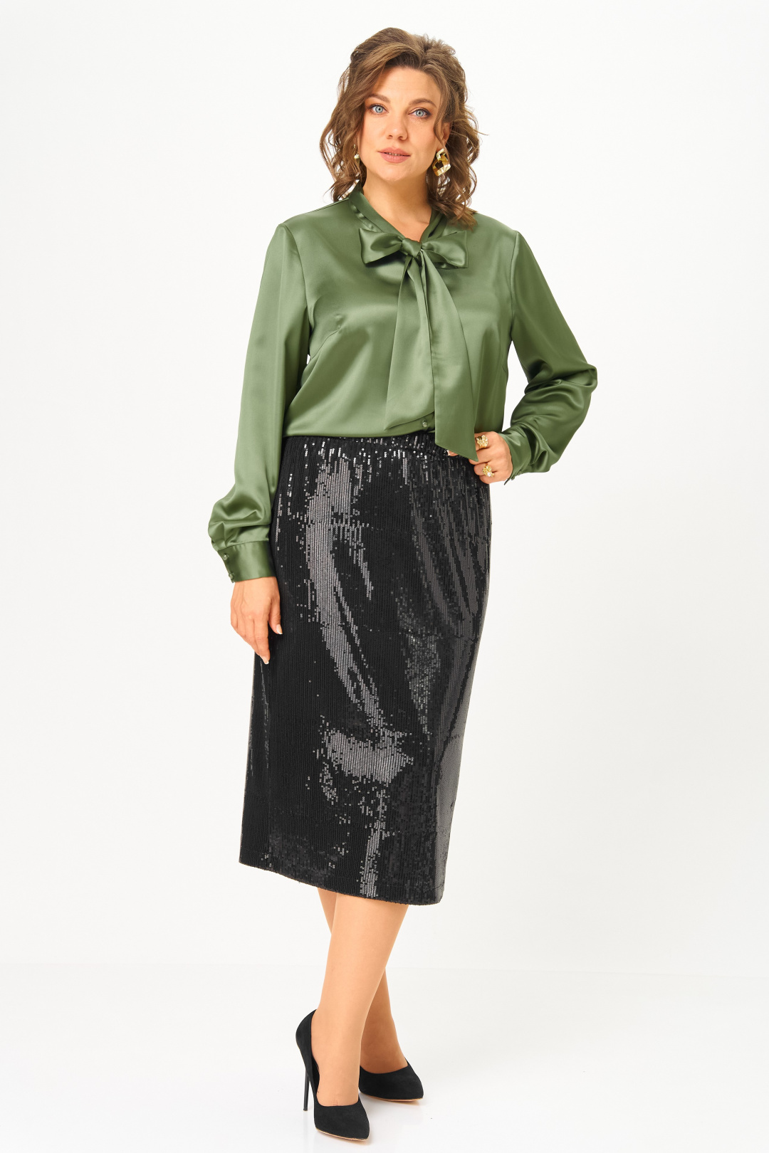 Блузка ANDINA CITY 5042-25 - фото 5