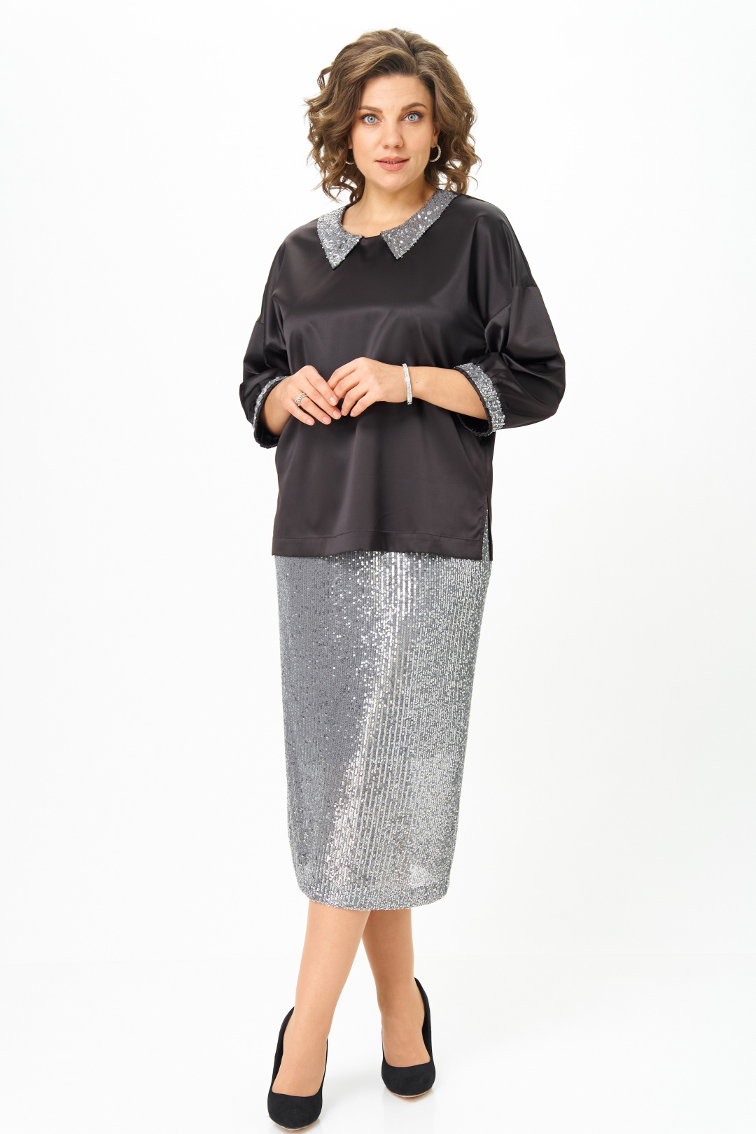 Блузка ANDINA CITY 5046-25 - фото 2