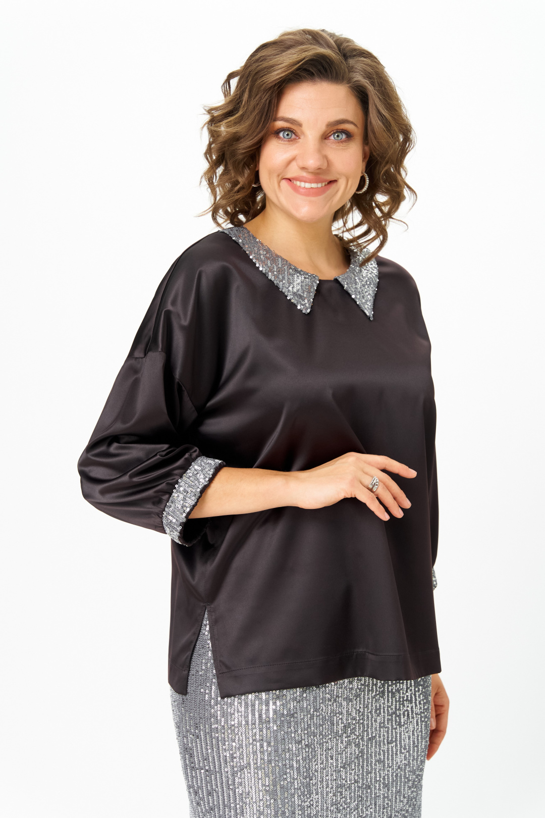 Блузка ANDINA CITY 5046-25 - фото 3