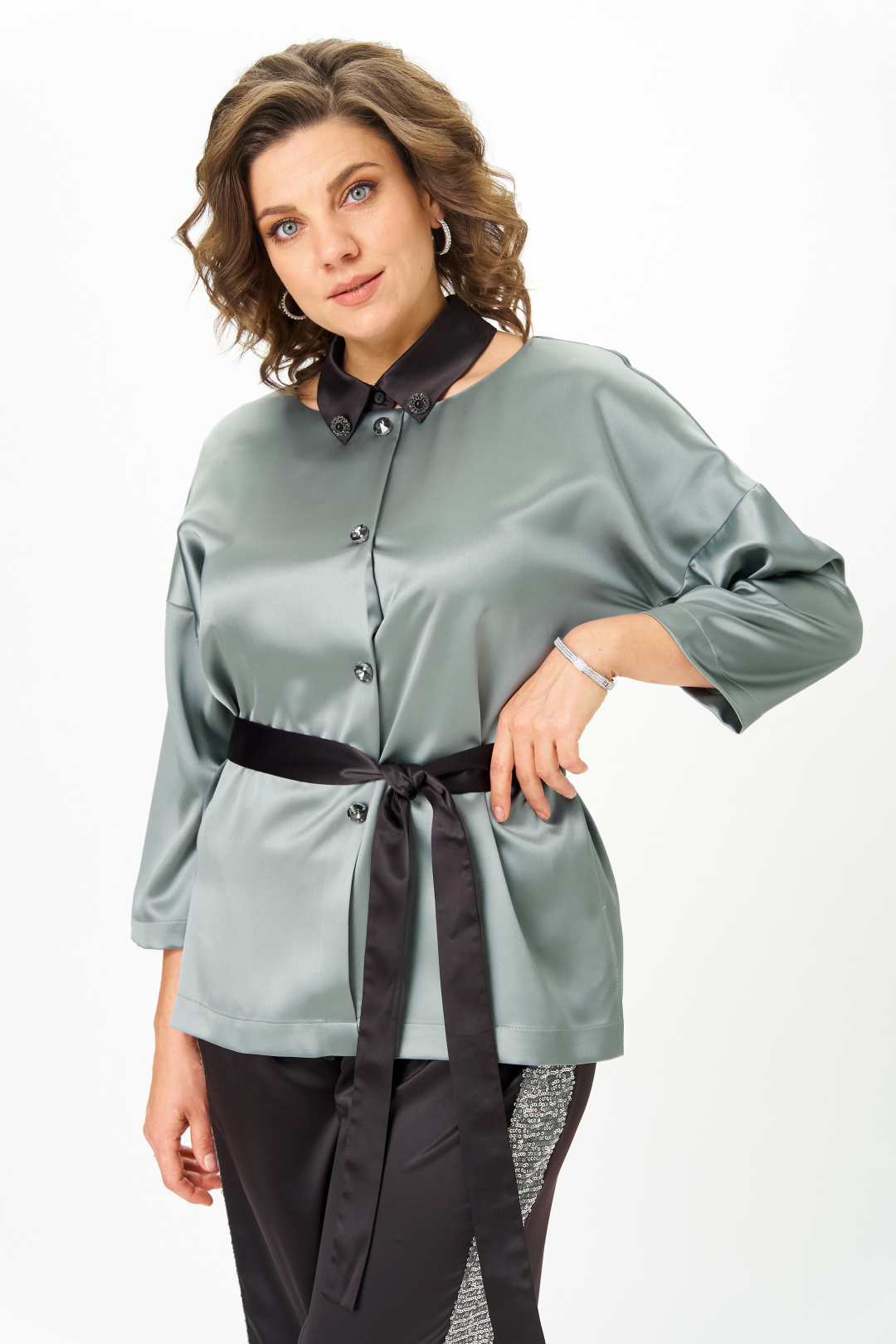 Блузка ANDINA CITY 5047-25 - фото 4