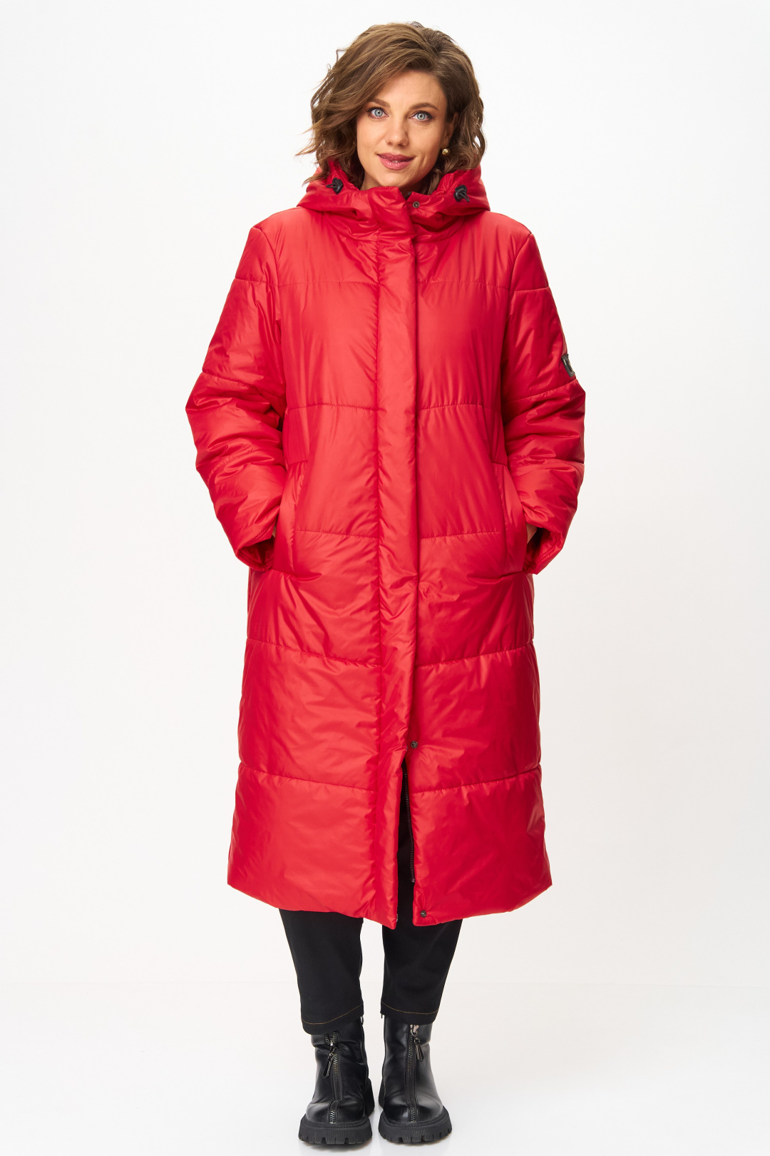 Пальто ANDINA CITY 7013-24 красный