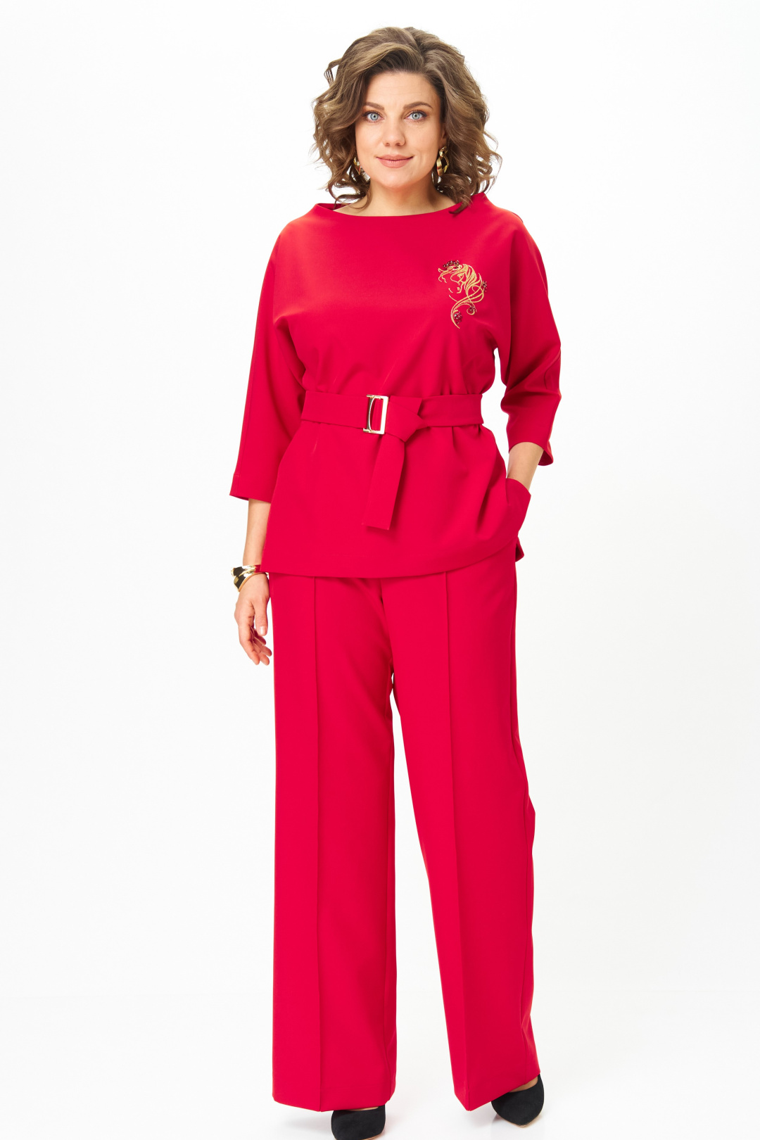 Костюм ANDINA CITY 9091-25 красный - фото 2