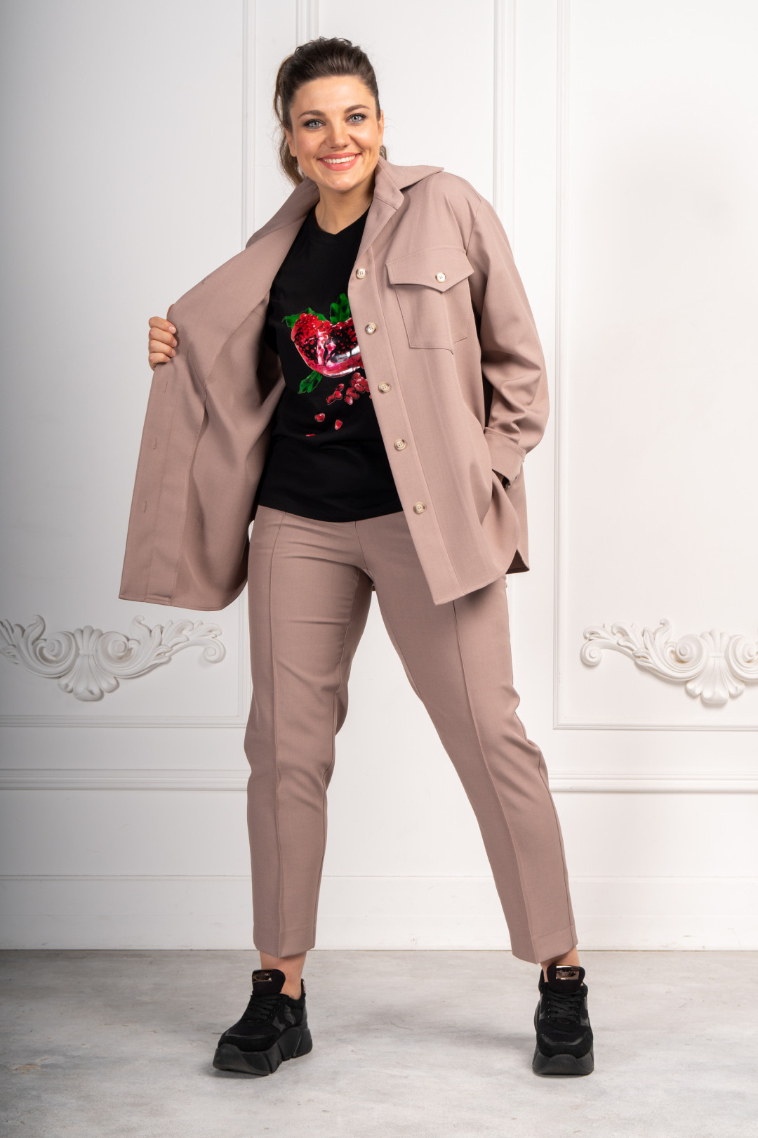 Костюм ANDINA 933 капучино - фото 2