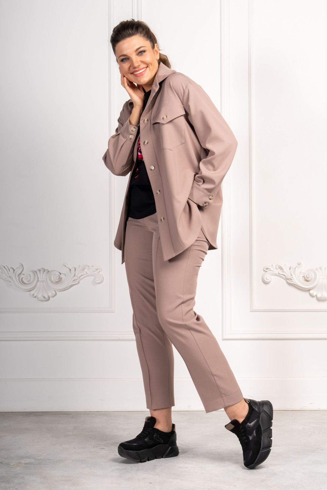 Костюм ANDINA 933 капучино - фото 3