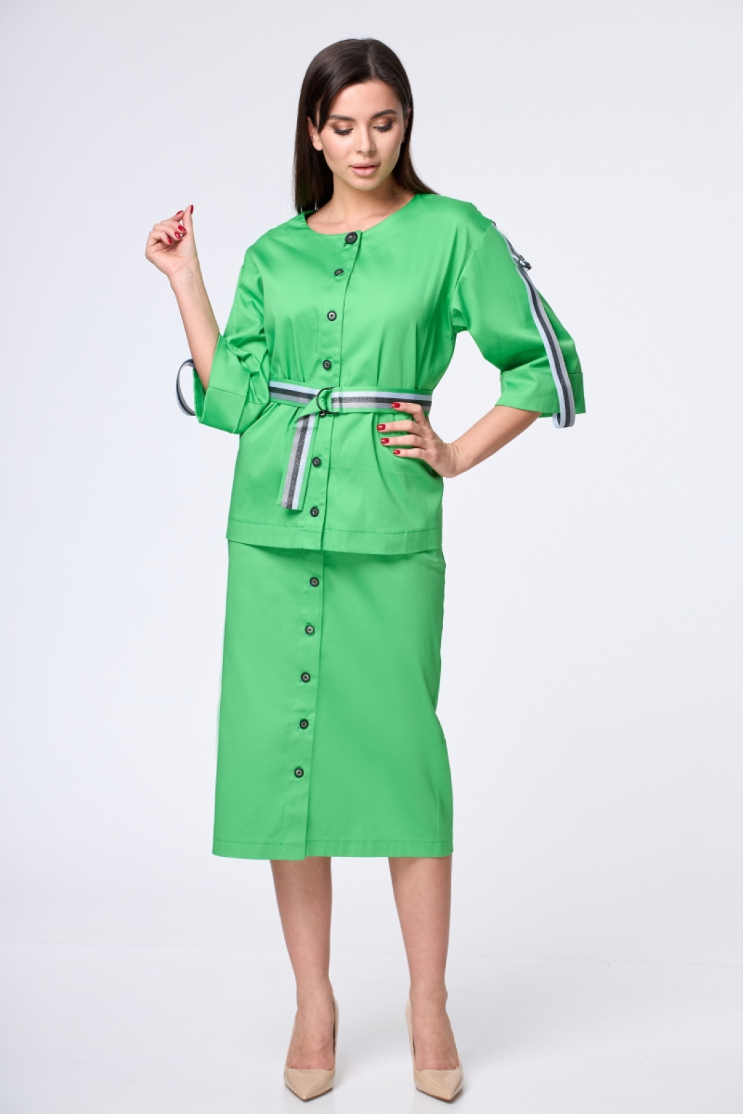 Костюм ANELLI LAUREL 1133 зеленые тона