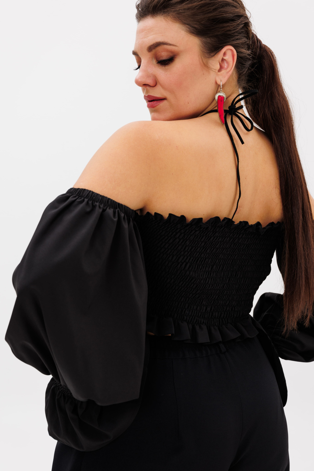 Блузка-топ ANELLI LAUREL 1286-1 ночное очарование - фото 2