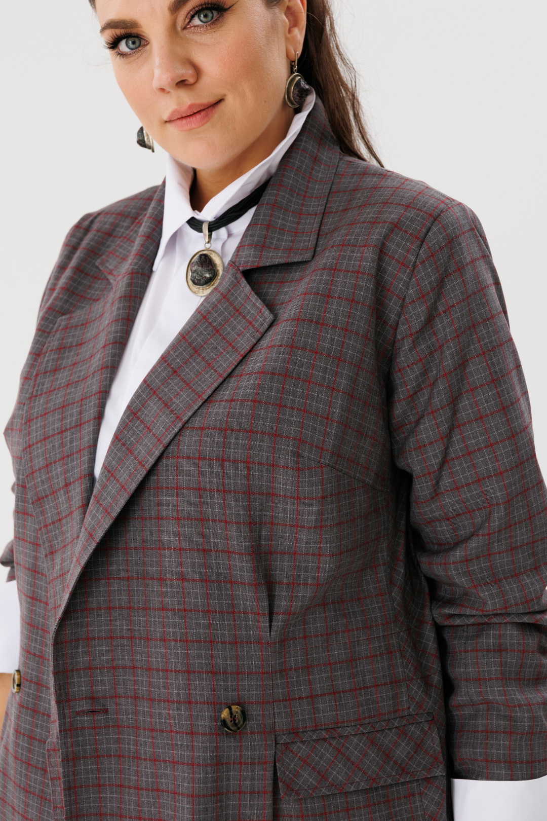 Жакет ANELLI LAUREL 1290 дождь - фото 4