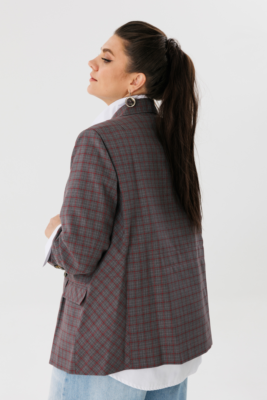 Жакет ANELLI LAUREL 1290 дождь - фото 6