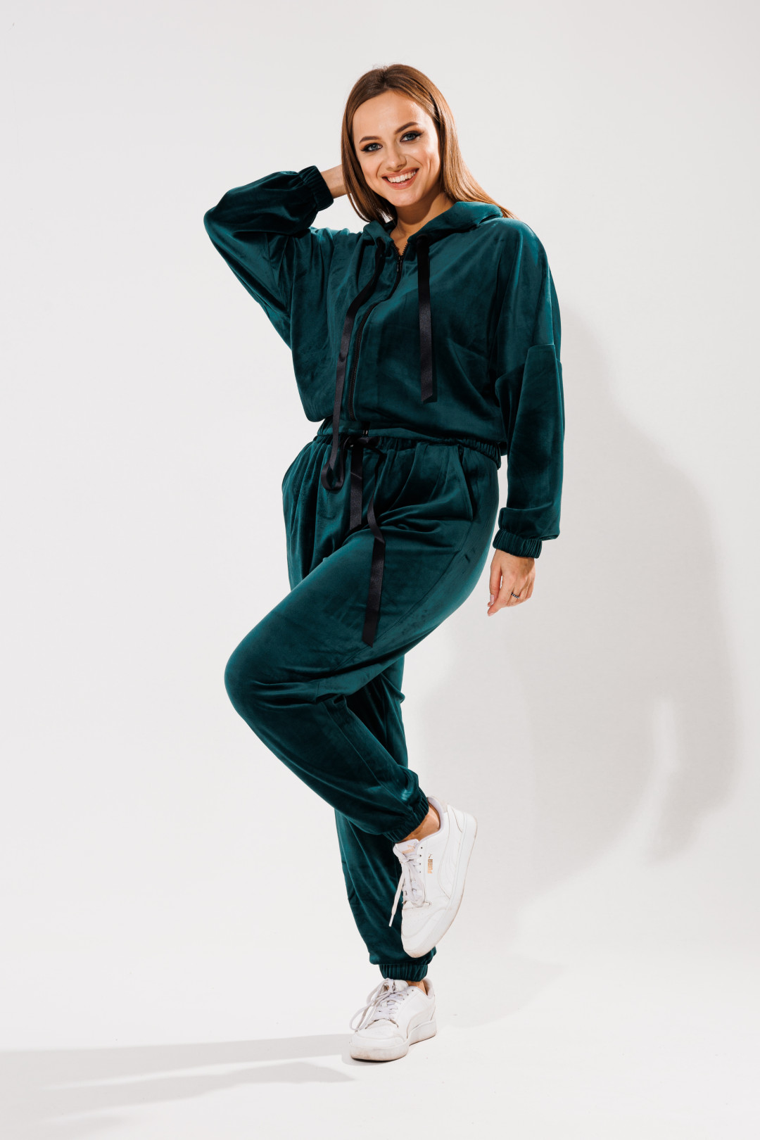 Костюм ANELLI LAUREL 1305 изумруд - фото 1