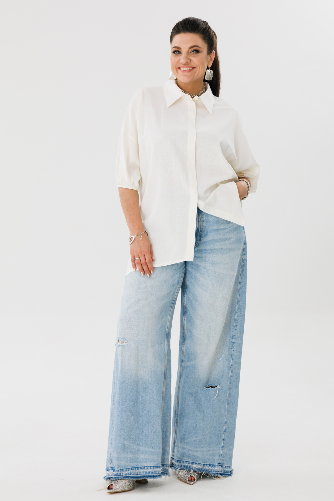 Рубашка ANELLI LAUREL 1324 воздух - фото 2