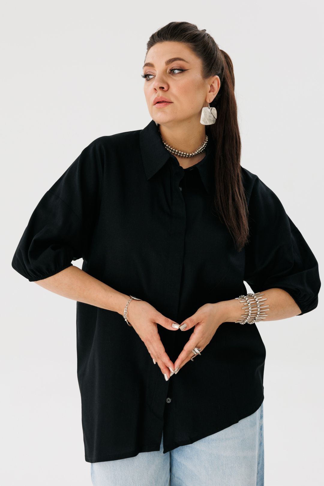 Рубашка ANELLI LAUREL 1324 земля - фото 4