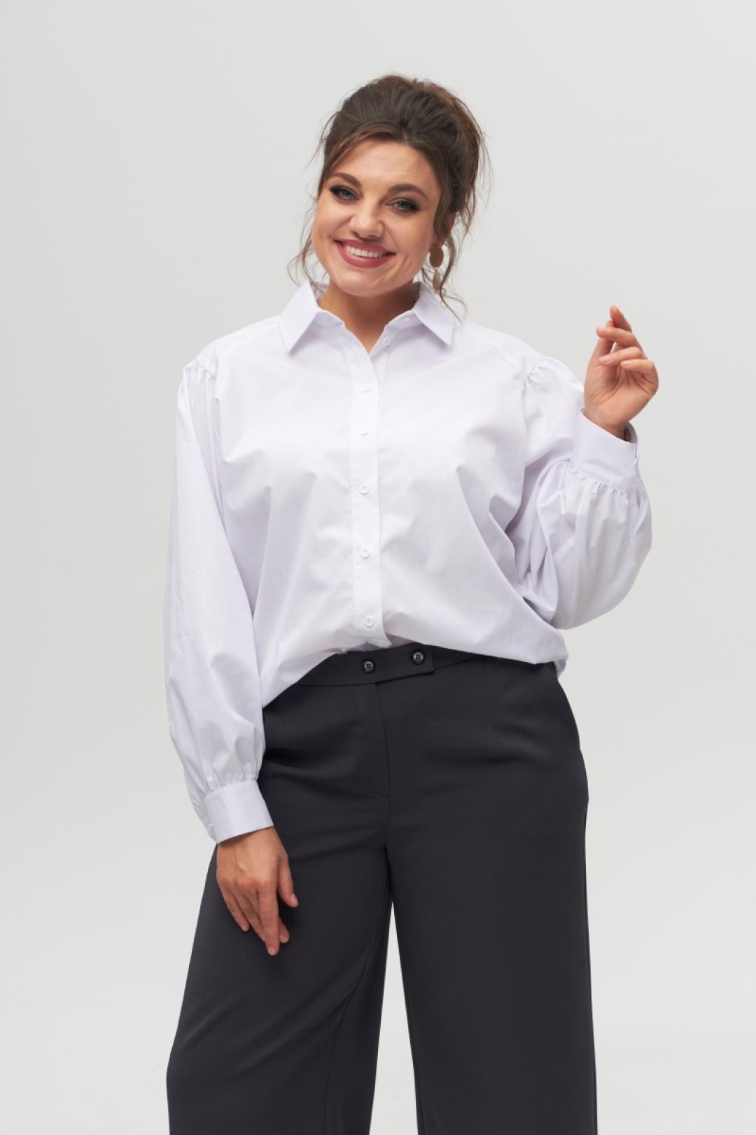 Брюки ANELLI LAUREL 1328 графит - фото 3