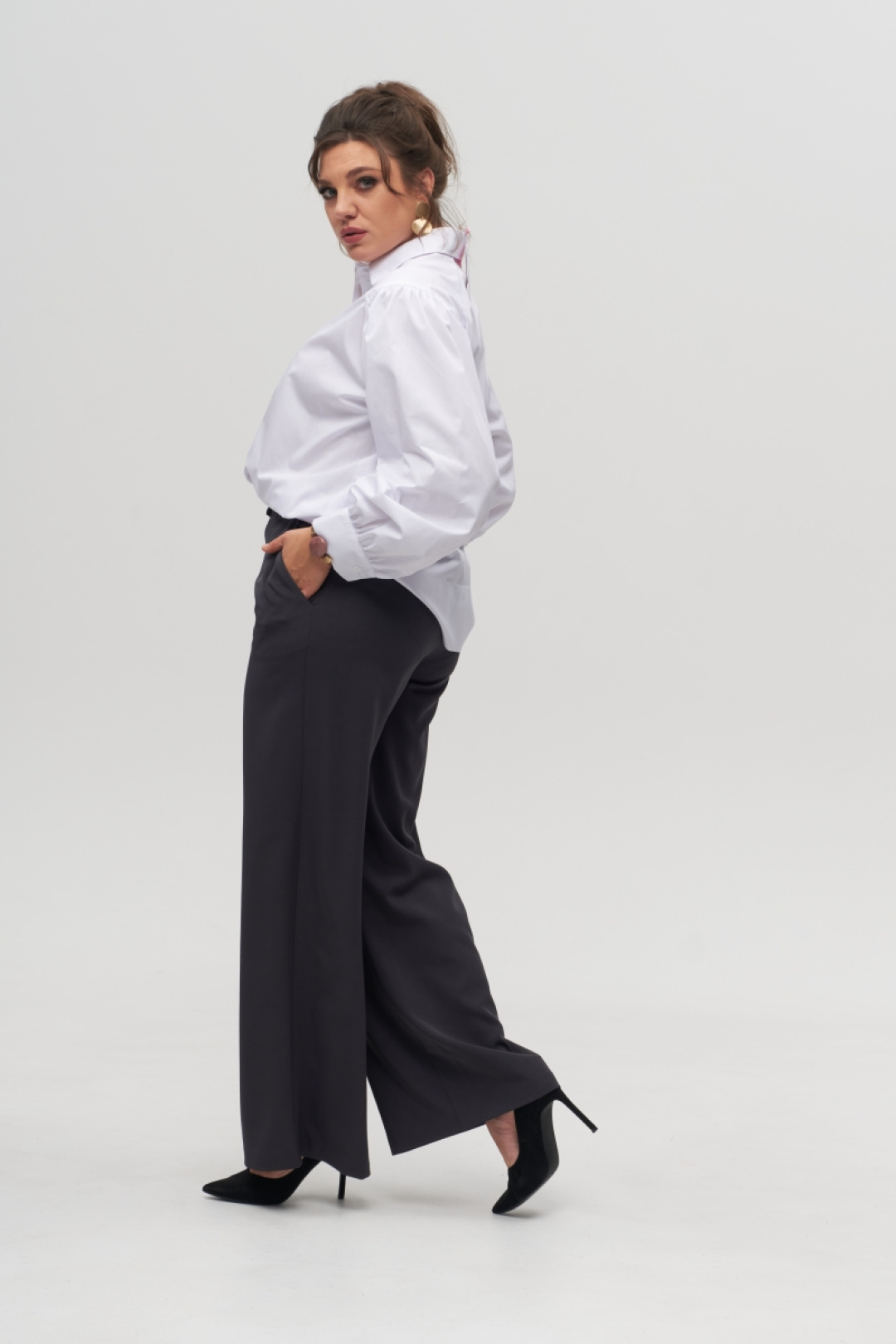 Брюки ANELLI LAUREL 1328 графит - фото 4