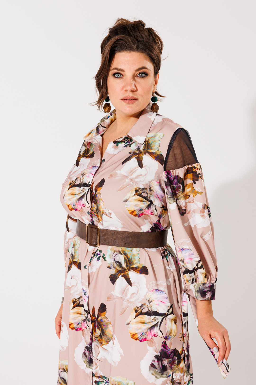 Платье ANELLI LAUREL 1335 ирисы - фото 2