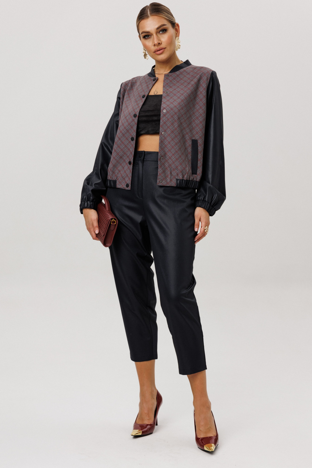 Брюки ANELLI LAUREL 1378-2 винчестер - фото 1