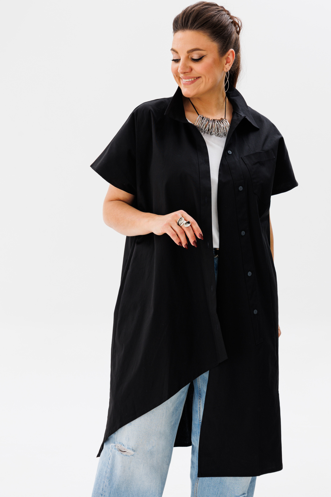 Туника ANELLI LAUREL 1383 оникс - фото 1