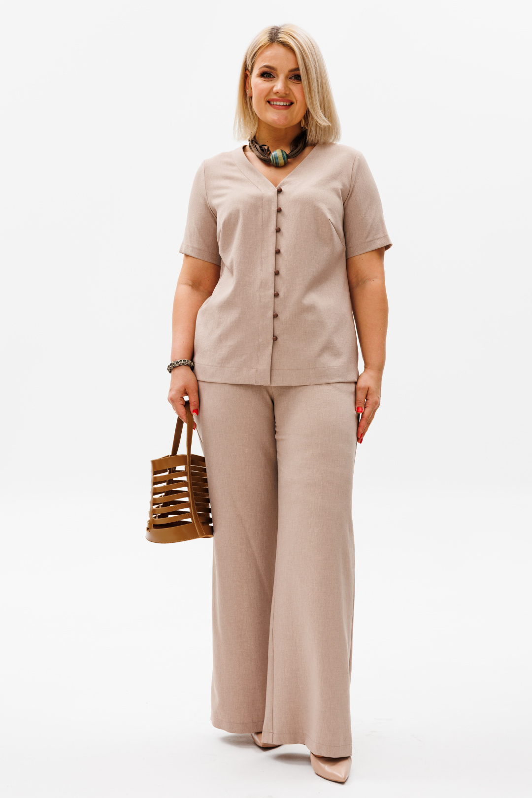 Костюм ANELLI LAUREL 1401 капучино - фото 1