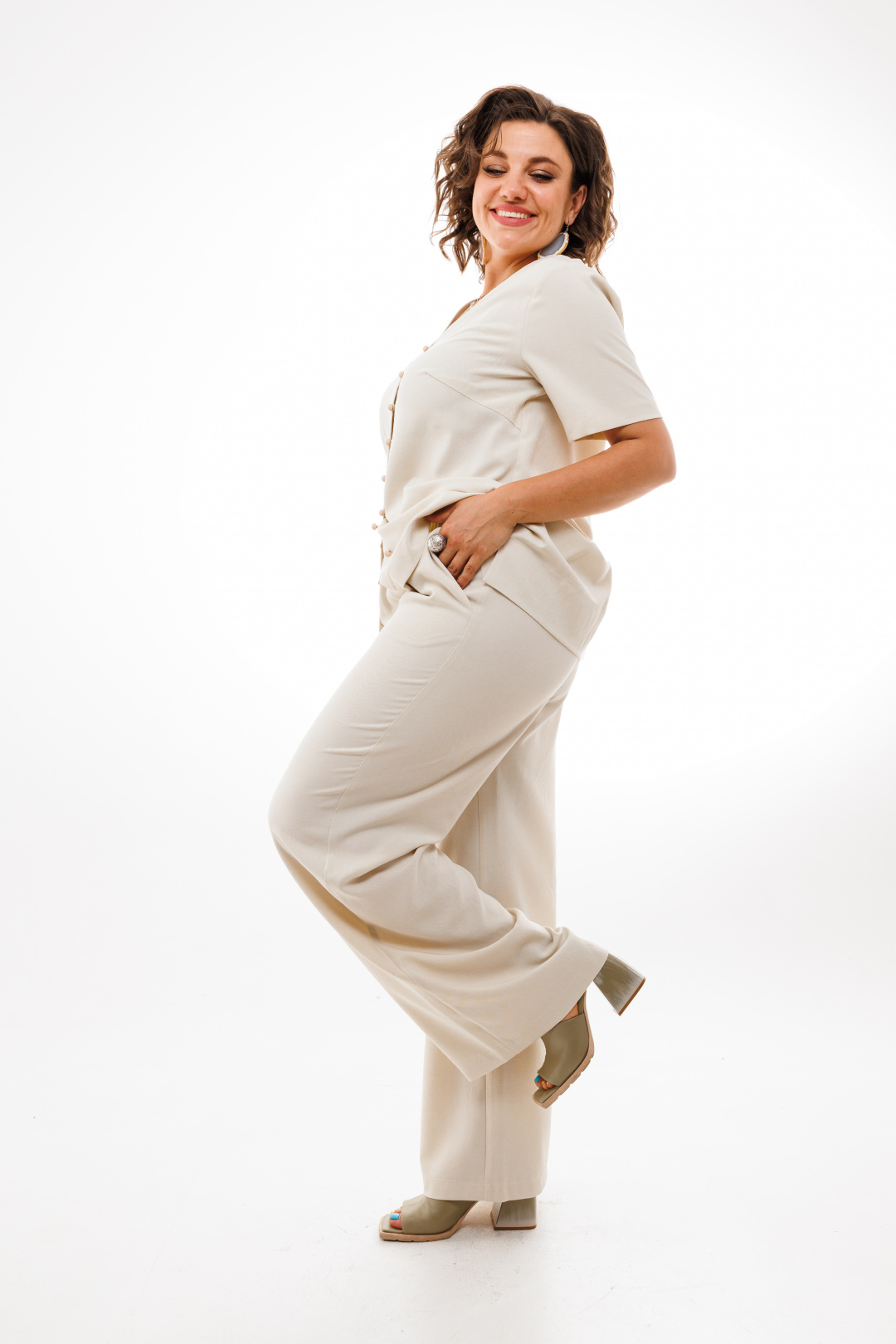 Костюм ANELLI LAUREL 1401 крем-брюле - фото 5