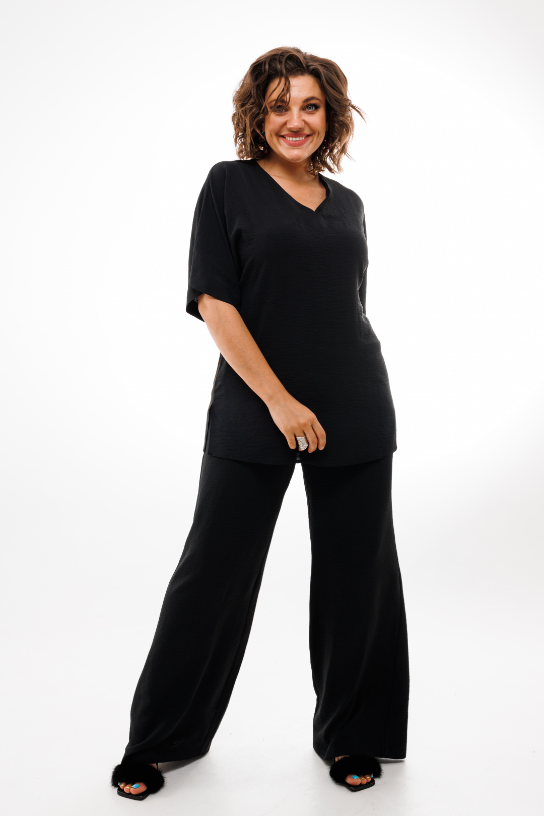 Костюм ANELLI LAUREL 1402 черный - фото 1