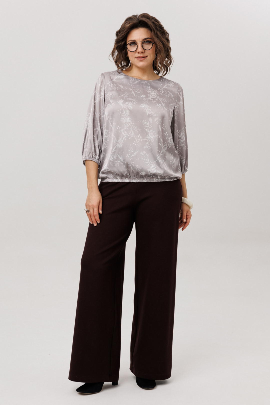 Брюки ANELLI LAUREL 1425 лапсанг сушонг - фото 1