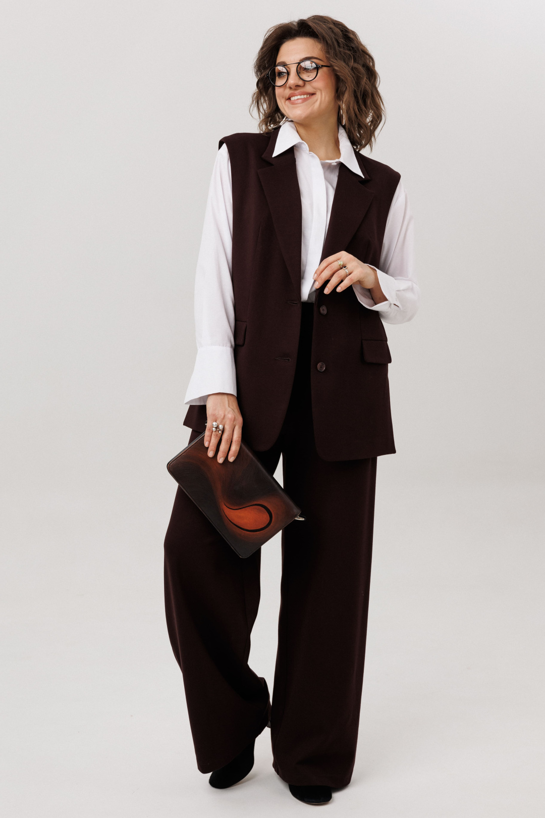 Брюки ANELLI LAUREL 1425 лапсанг сушонг - фото 3