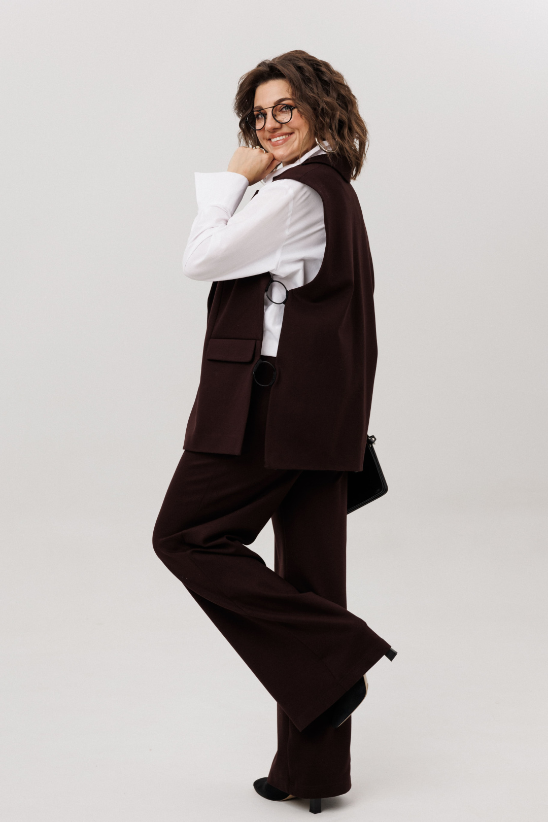 Брюки ANELLI LAUREL 1425 лапсанг сушонг - фото 5