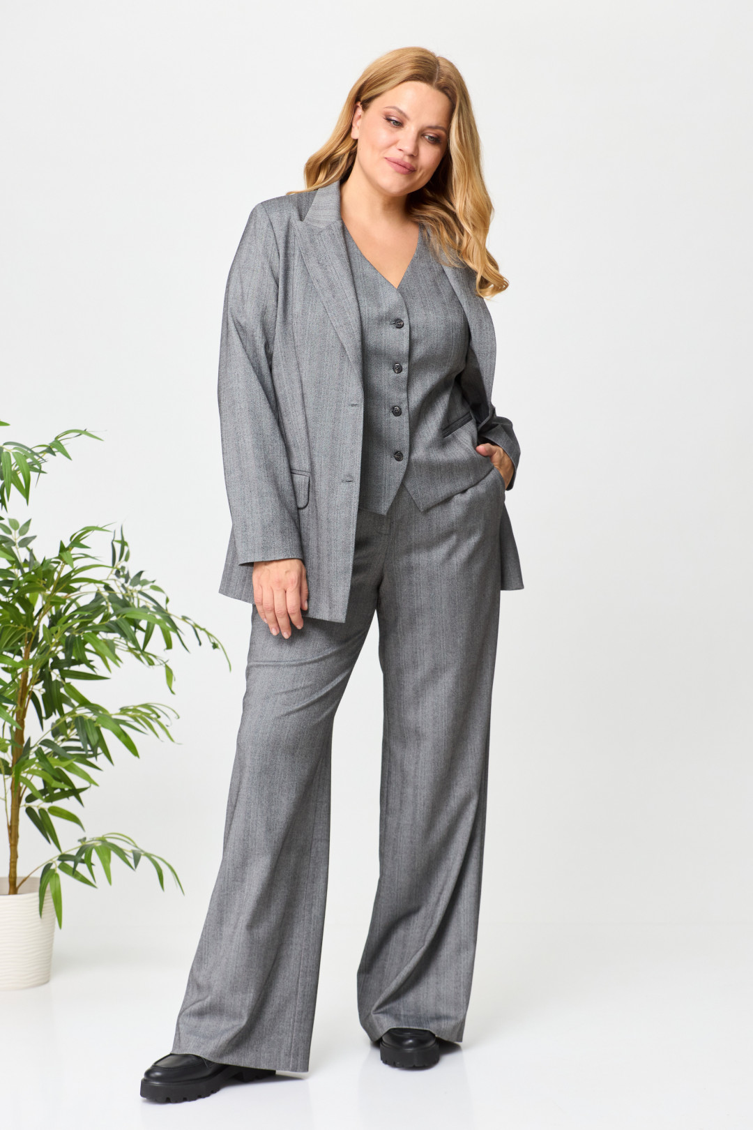 Костюм ANELLI LAUREL 1426 серый - фото 1