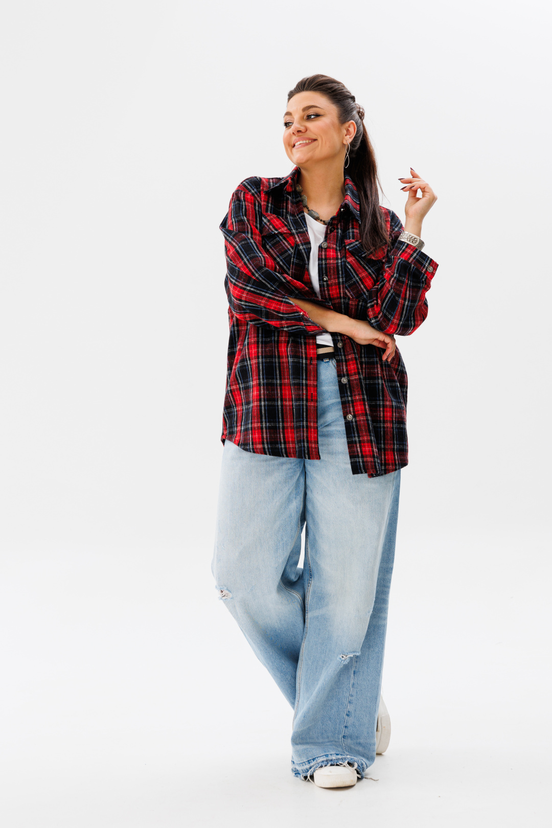 Рубашка ANELLI LAUREL 1452 гранатовый