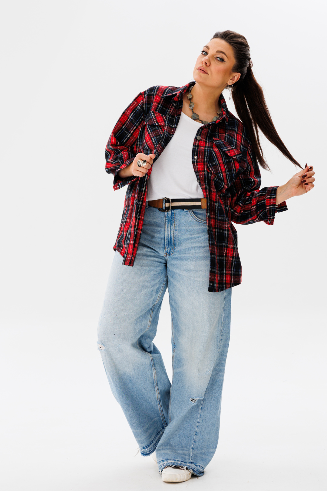 Рубашка ANELLI LAUREL 1452 гранатовый