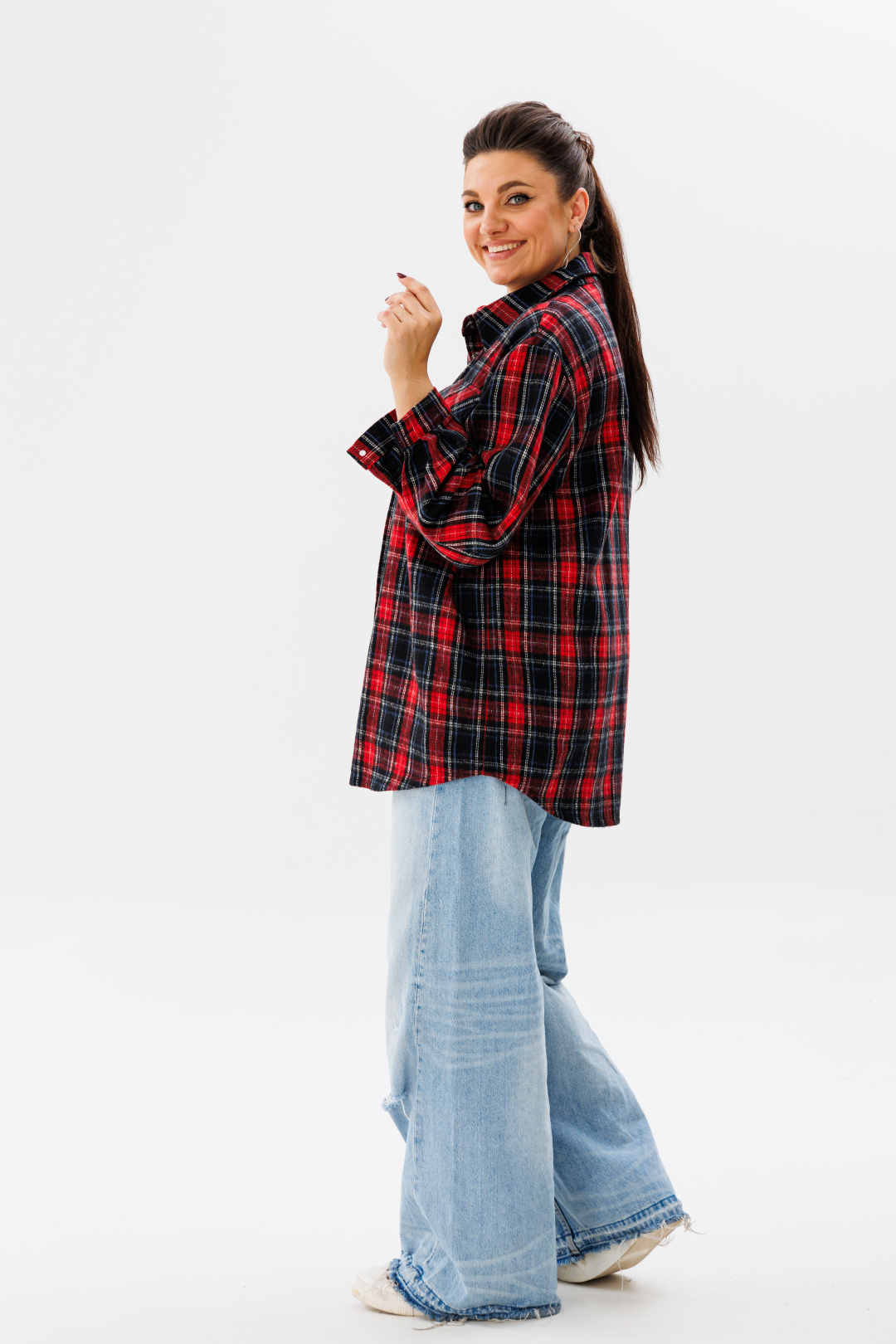 Рубашка ANELLI LAUREL 1452 гранатовый