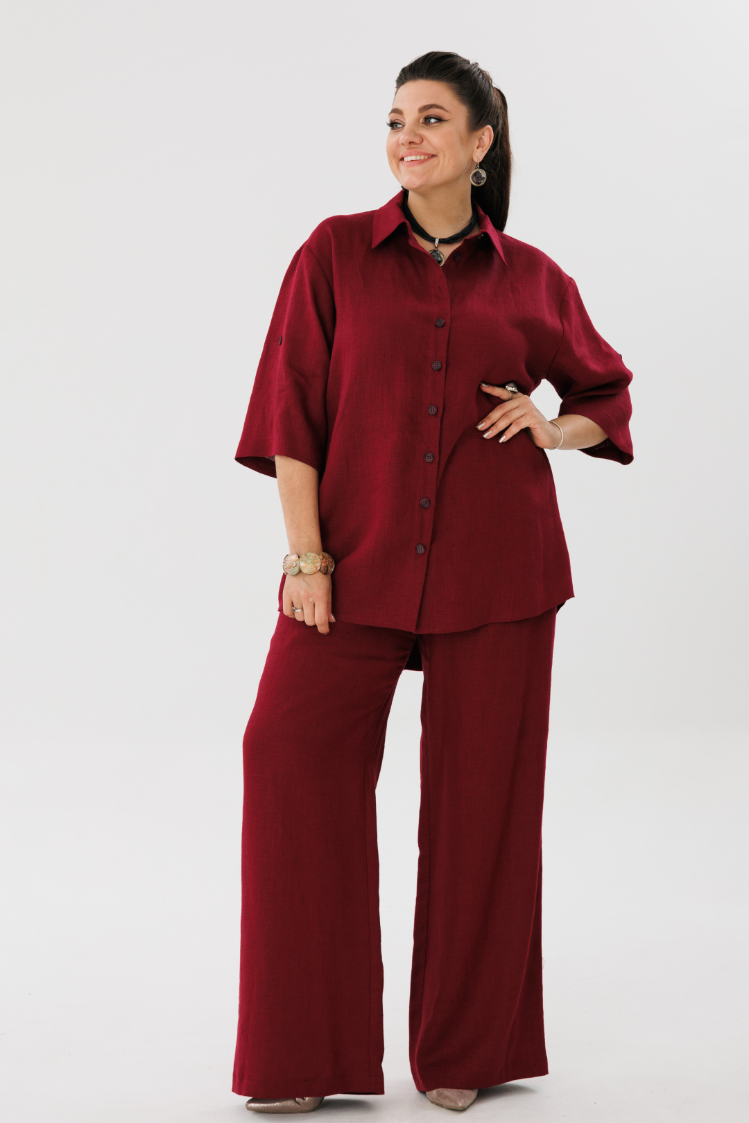 Костюм ANELLI LAUREL 1477 черешня - фото 1