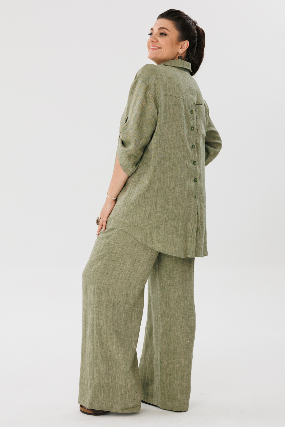 Костюм ANELLI LAUREL 1477 зеленый чай - фото 4