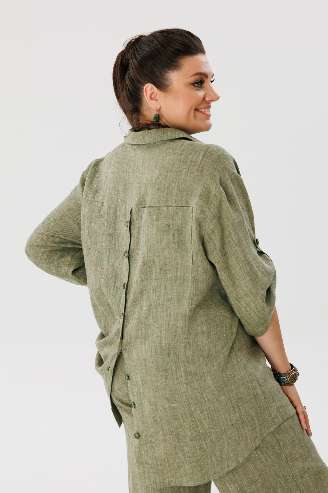 Костюм ANELLI LAUREL 1477 зеленый чай - фото 6