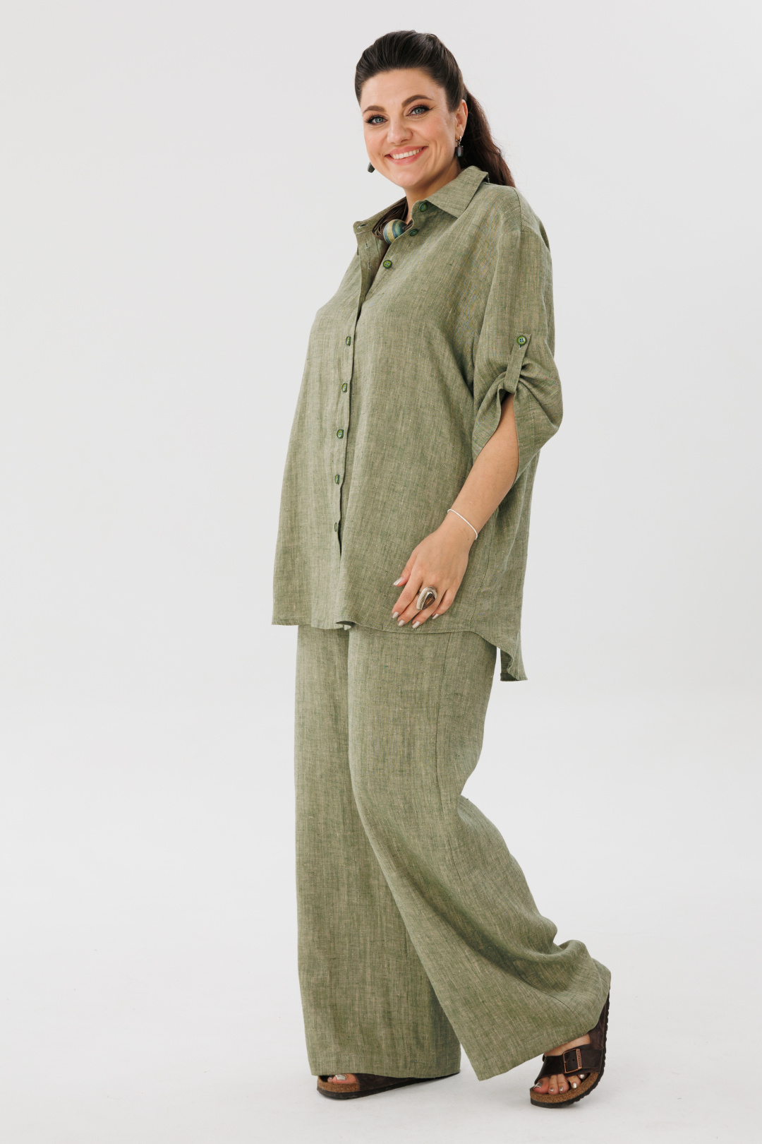 Костюм ANELLI LAUREL 1477 зеленый чай