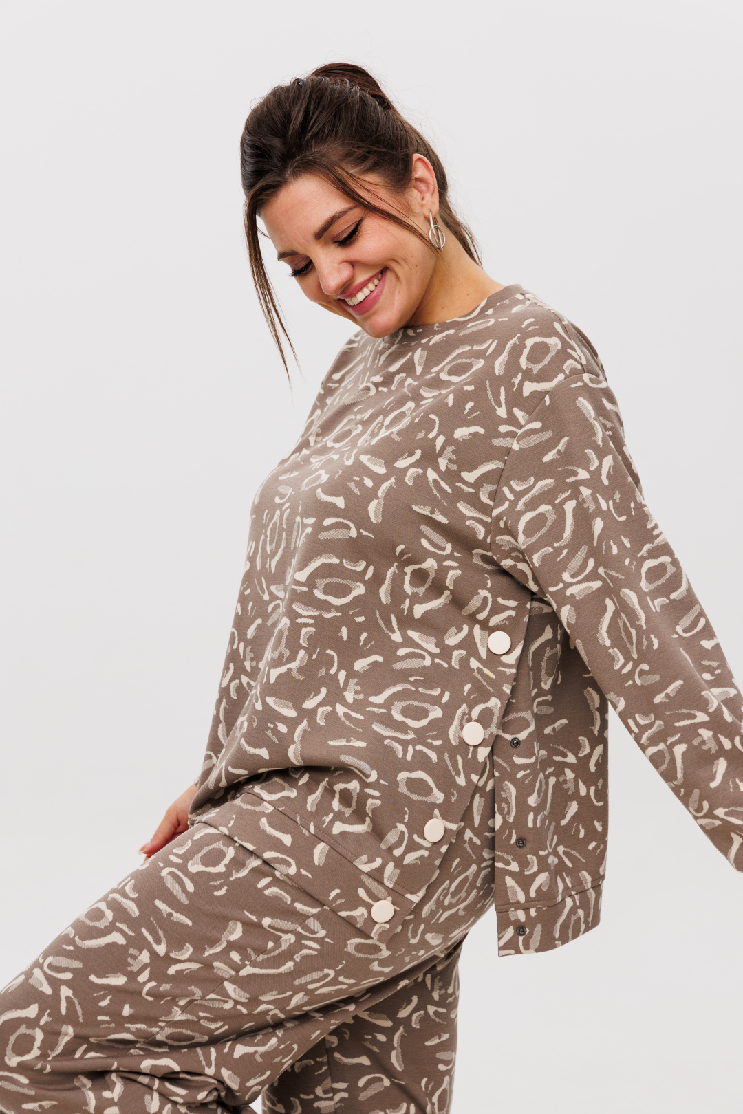 Костюм ANELLI LAUREL 1494 кардамоновый жираф - фото 5