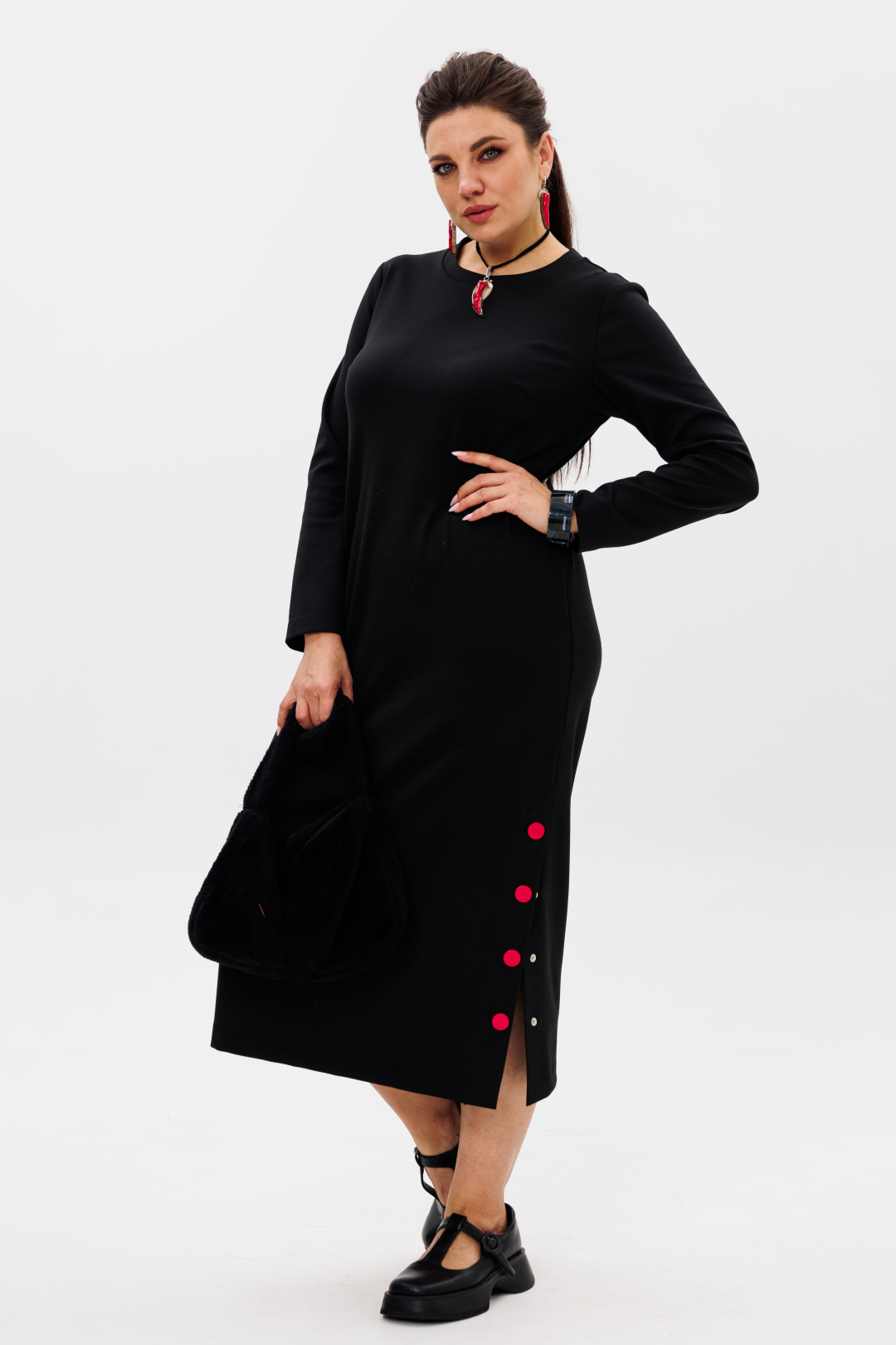 Платье ANELLI LAUREL 1498 ночная зебра - фото 1