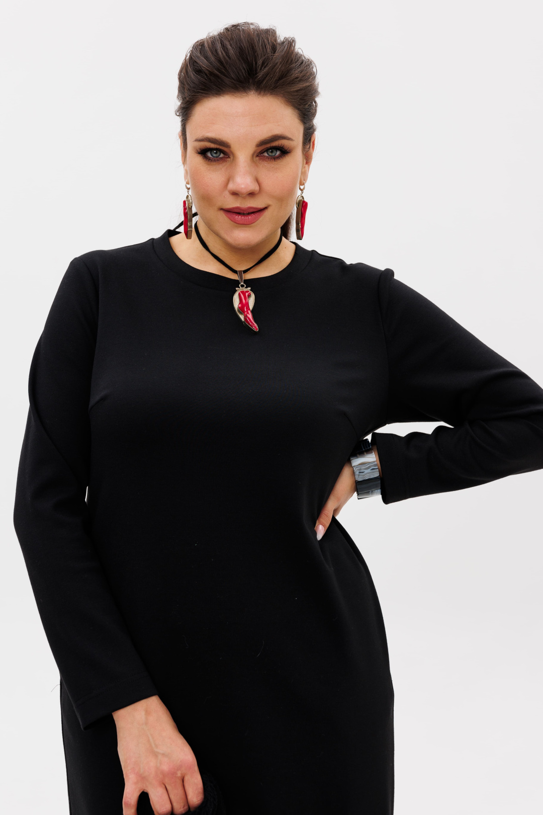 Платье ANELLI LAUREL 1498 ночная зебра - фото 2