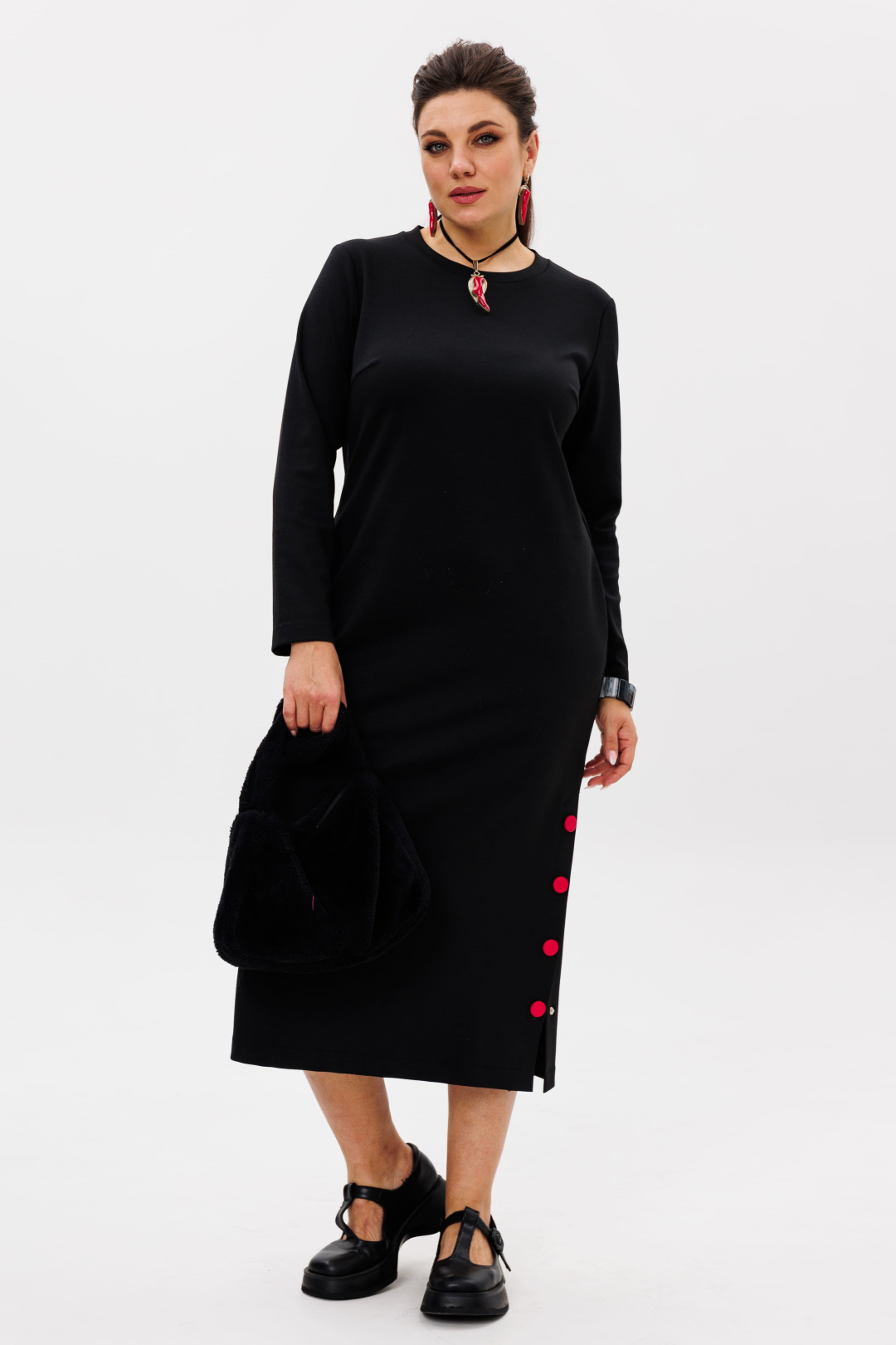 Платье ANELLI LAUREL 1498 ночная зебра - фото 3