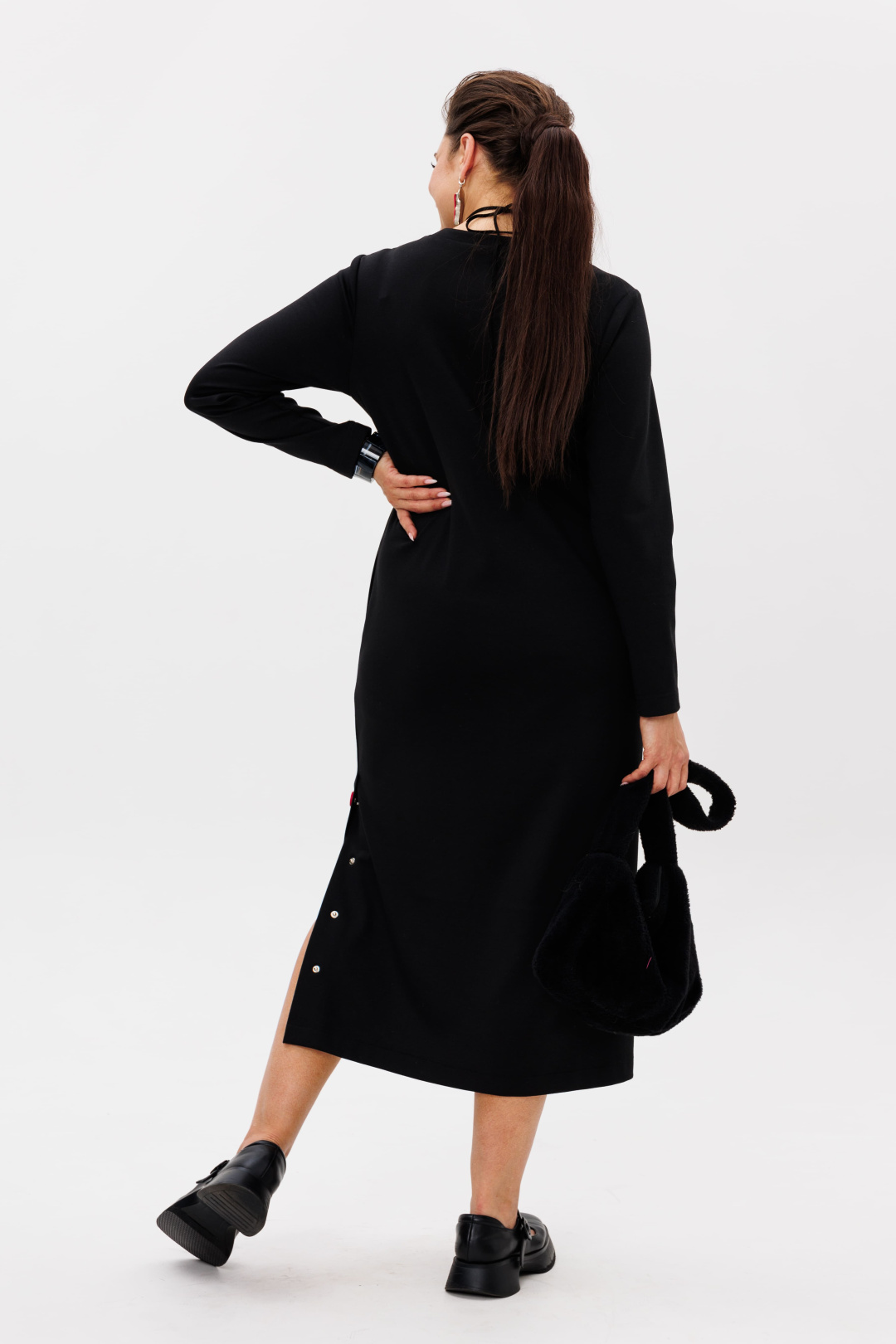 Платье ANELLI LAUREL 1498 ночная зебра - фото 5