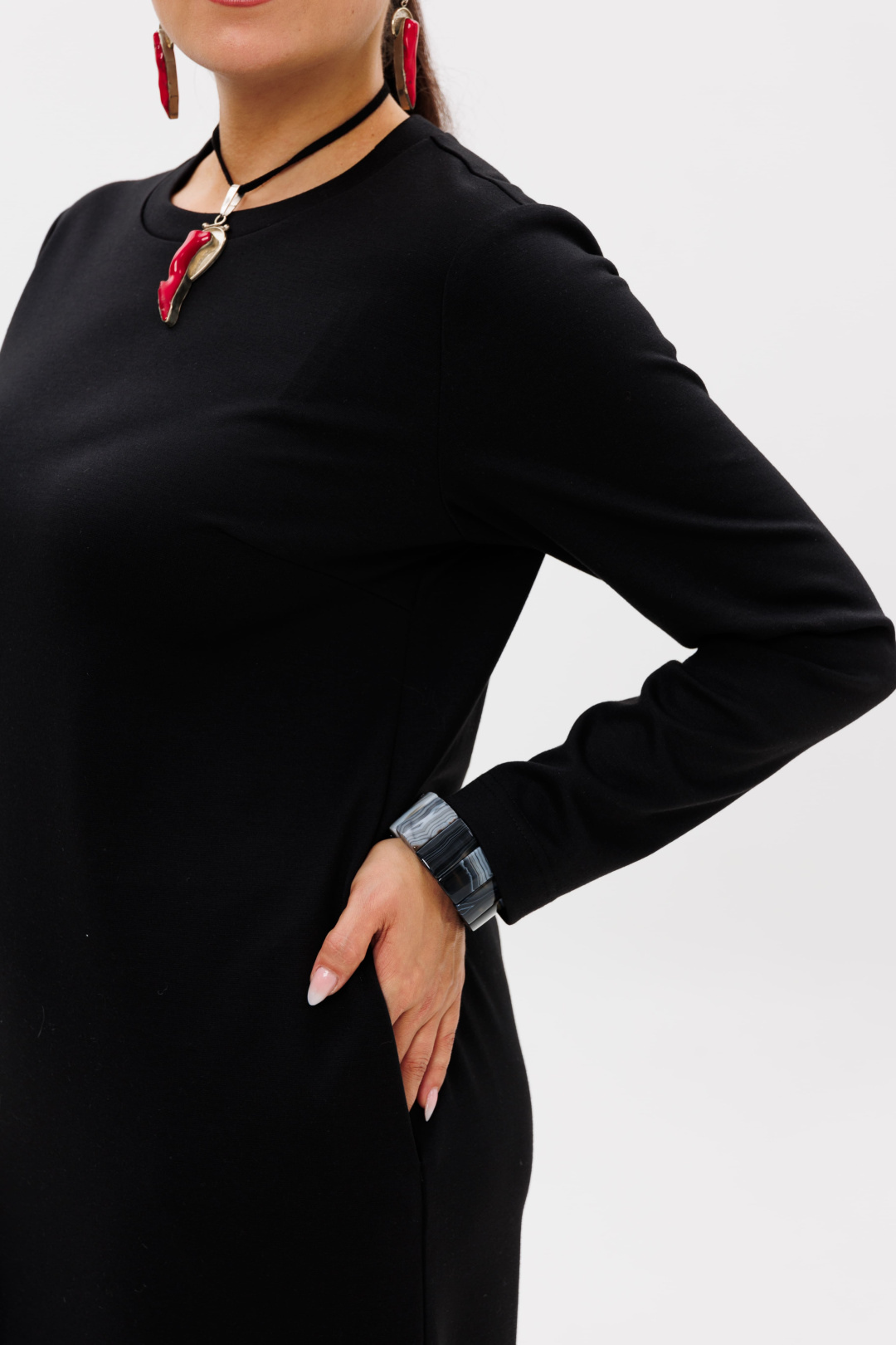 Платье ANELLI LAUREL 1498 ночная зебра - фото 6