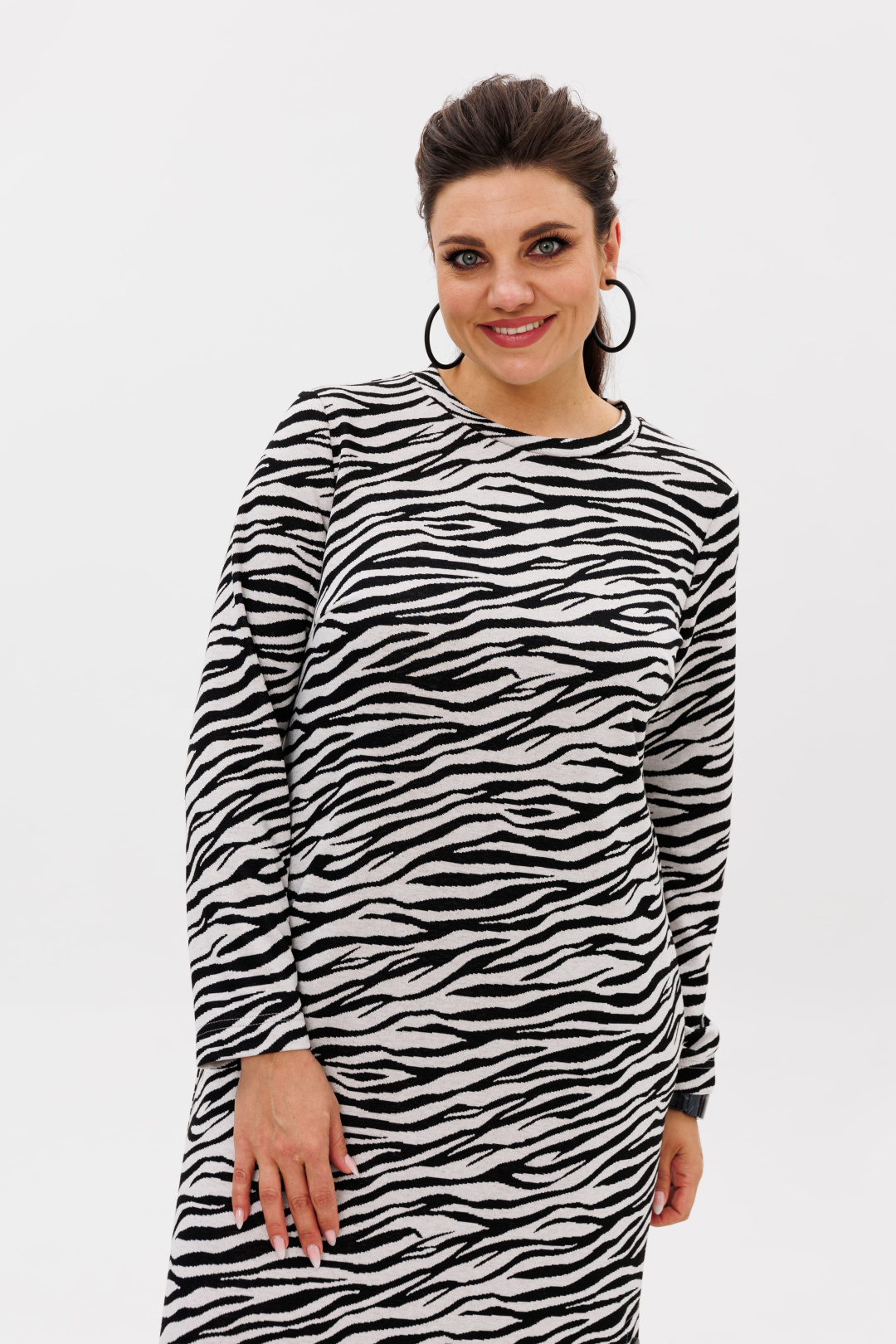 Платье ANELLI LAUREL 1498 зебра классик - фото 2