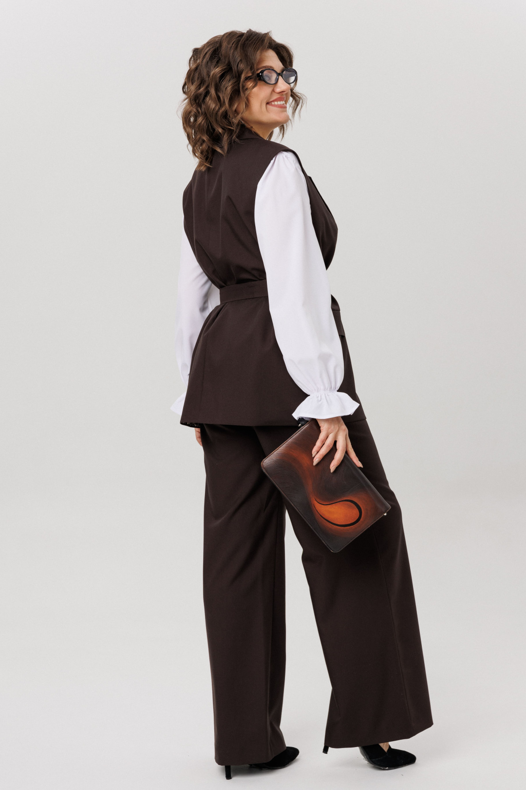 Костюм ANELLI LAUREL 1501 блестящий каштан - фото 3