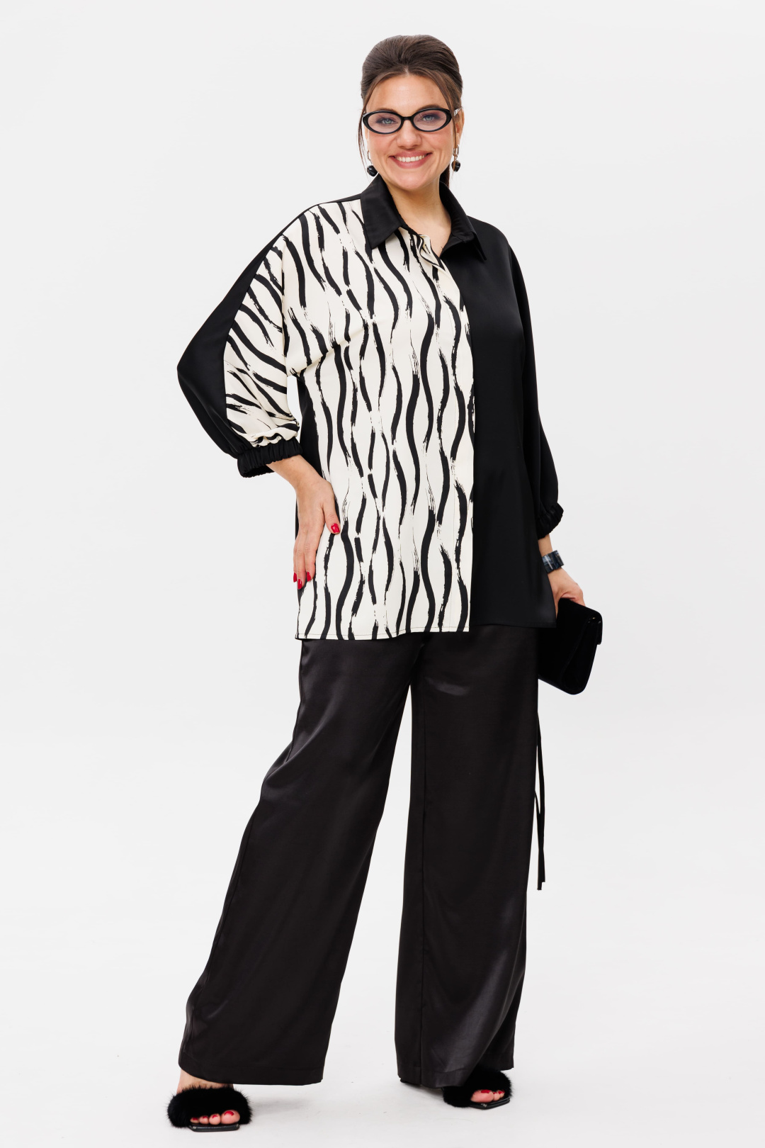 Рубашка ANELLI LAUREL 1503 оникс - фото 6