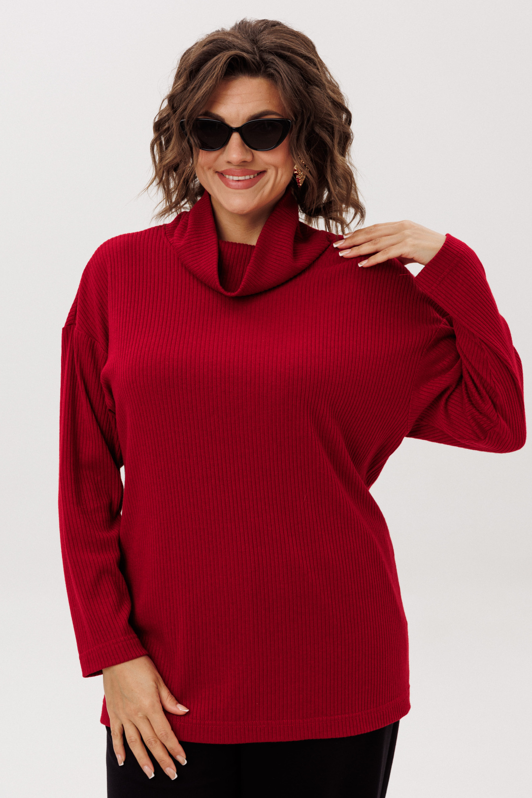 Джемпер ANELLI LAUREL 1509 вулкана лава - фото 1