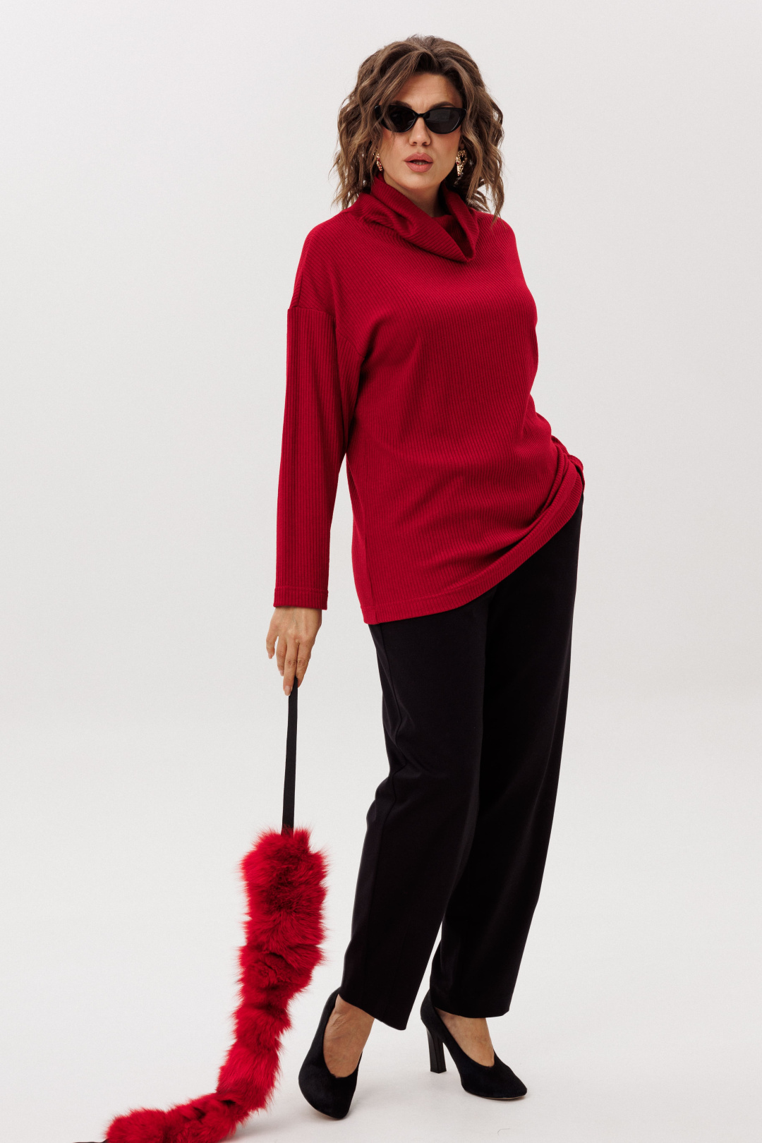 Джемпер ANELLI LAUREL 1509 вулкана лава - фото 2