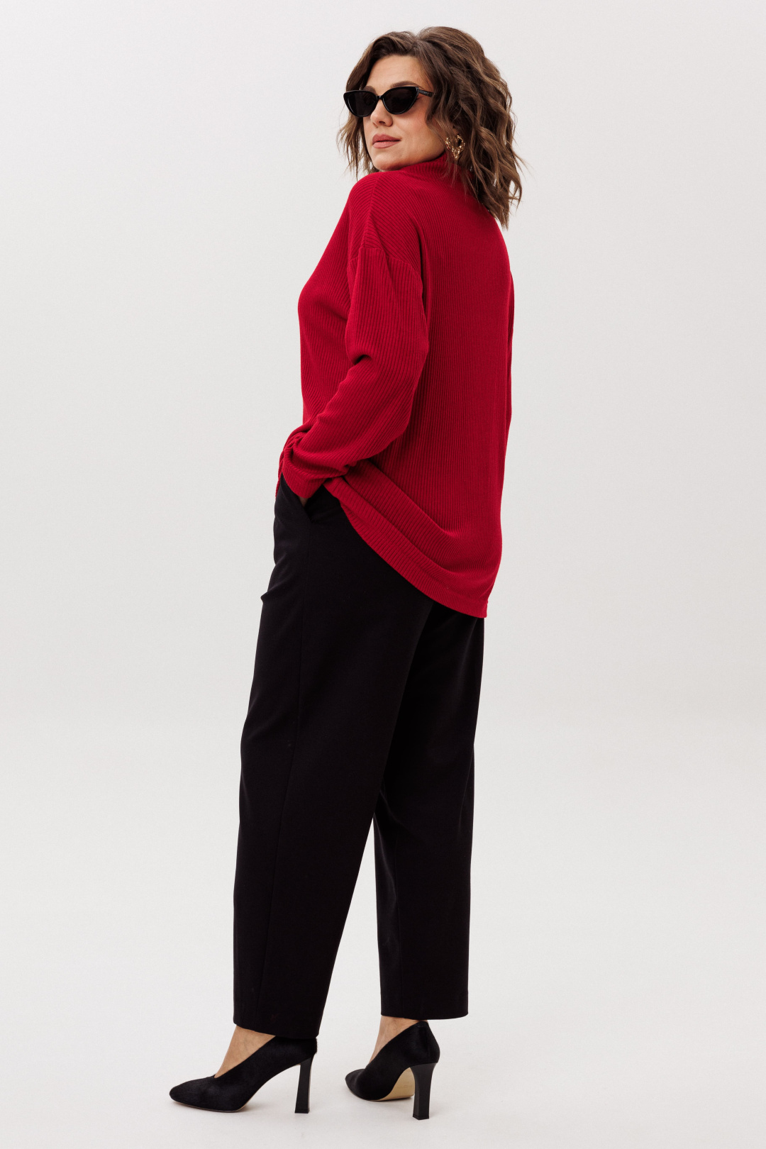 Джемпер ANELLI LAUREL 1509 вулкана лава - фото 6