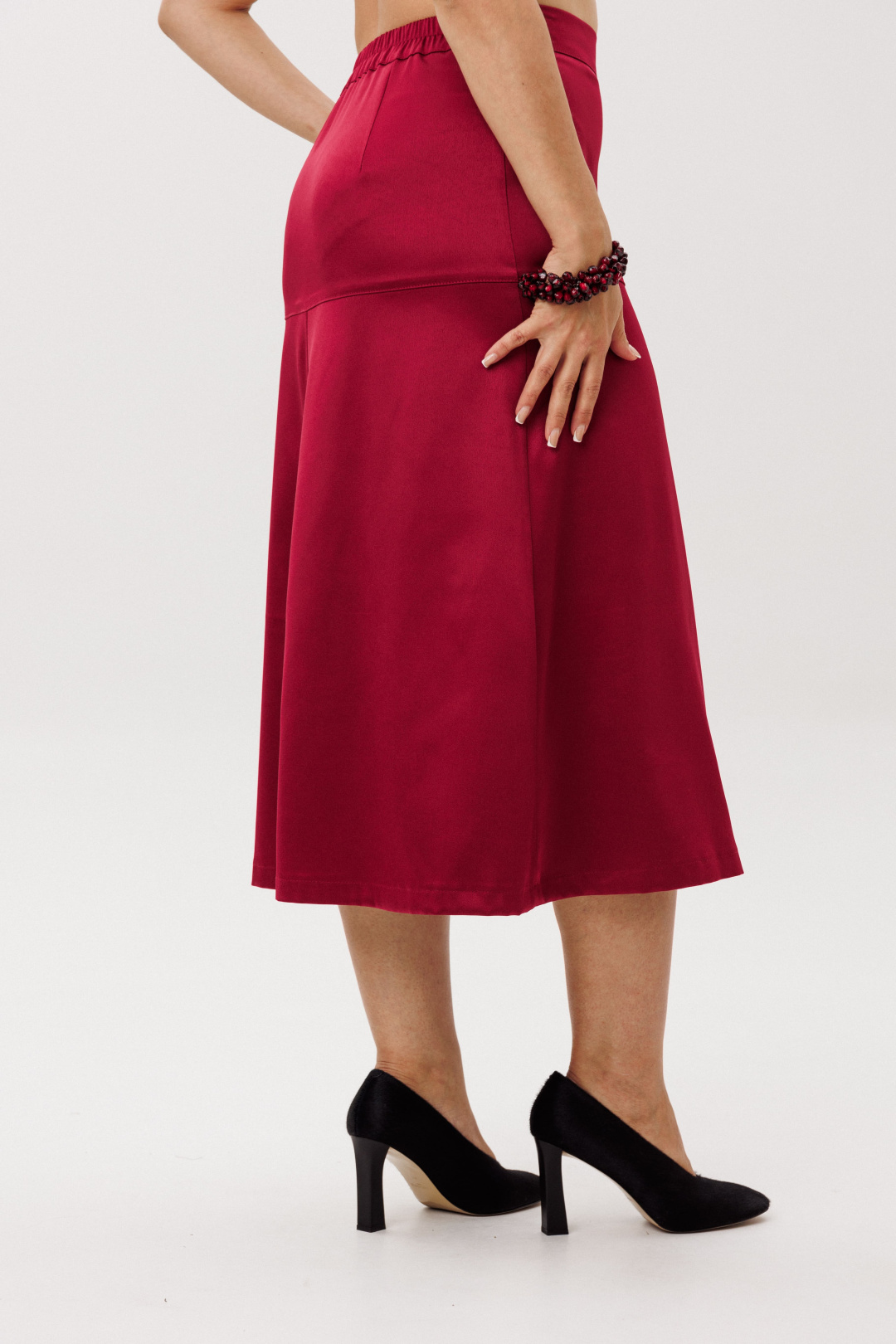 Юбка ANELLI LAUREL 1510 гранатовая патока - фото 5